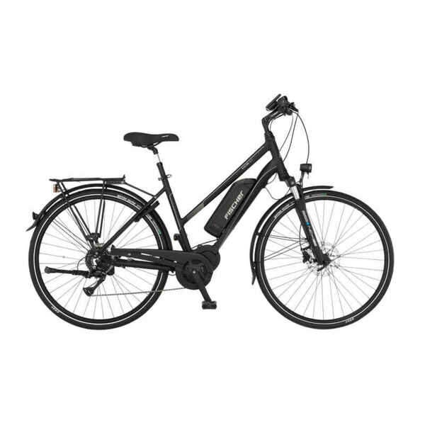 Bild 1 von FISCHER Trekking E-Bike Viator 3.0 - schwarz, RH 49 cm, 28 Zoll, 557 Wh