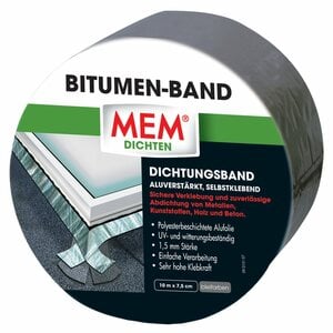 MEM Bitumen-Band Blei 7,5 cm x 10 m