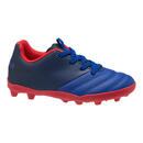 Bild 1 von Kinder Rugby Schuhe Skill 100 FG gegossene Sohle trockener Untergrund blau/rot