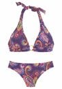 Bild 1 von Vivance Triangel-Bikini mit lilafarbenem Paisleyprint