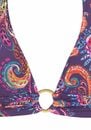 Bild 2 von Vivance Triangel-Bikini mit lilafarbenem Paisleyprint