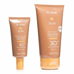 M.ASAM® SUN Anti-Aging Sun Cream LSF 30, Care& Protect Sun Cream LSF30 150ml