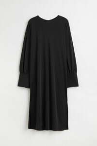 H&M Weites Kleid Schwarz, Alltagskleider in Größe XS. Farbe: Black