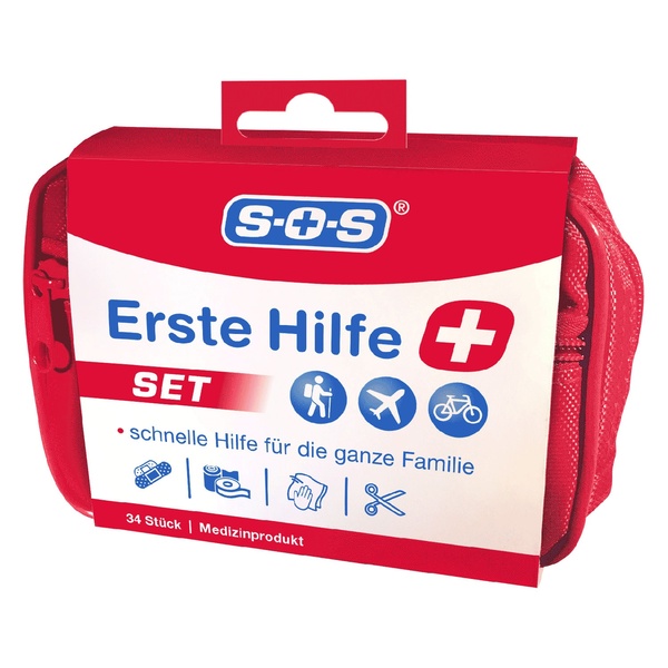 Bild 1 von SOS®  Wundversorgung Erste-Hilfe-Set, 34 tlg.