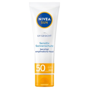 NIVEA SUN Sonnencreme Gesicht sensitiv LSF 50 50 ml