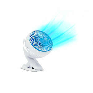 LIVINGTON Mobiler Akku-Ventilator »Go Fan«