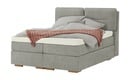 Bild 1 von Wohnwert Boxspringbett mit Bettkasten Dormian Besta grau Maße (cm): B: 180 H: 136 Betten