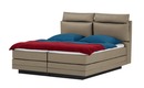 Bild 1 von SKAGEN BEDS Motor-Boxspringbett  Hardego braun Maße (cm): B: 160 H: 118 Betten