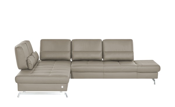 Bild 1 von JOOP! Ecksofa aus Leder  Loft 8108 grau Maße (cm): B: 299 H: 86 T: 250 Polstermöbel