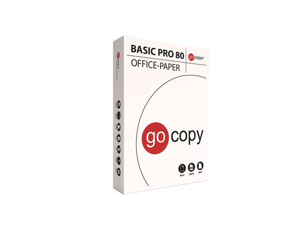 Bild 1 von Go Copy Kopier- und Druckerpapier, DIN A4, 500 Blatt pro Pack