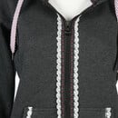 Bild 3 von Damen Trachtensweatjacke mit Kapuze