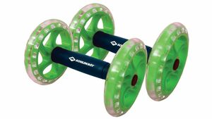 Schildkröt-Fitness - Dual-Core-Wheels Dual Roller Bauchtrainer