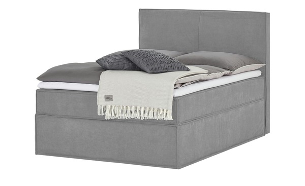 Bild 1 von Boxi Boxspringbett 140 x 200 cm  Boxi grau Maße (cm): B: 140 H: 125 Betten