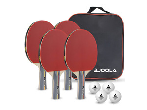 JOOLA Tischtennis-Set »Team School«, mit 4 Schlägern und 4 Bällen