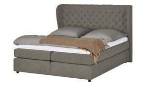 smart Boxspringbett  Queen braun Maße (cm): B: 176 H: 133 T: 212 Betten