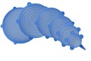 Bild 1 von Steuber Silikondeckel 6er, blau - Flexi Lid