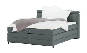 Twist Boxspringbett  Kay grau Maße (cm): B: 143 H: 108 Betten