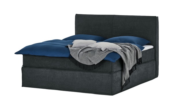 Bild 1 von Boxi Boxspringbett 160 x 200 cm  Boxi grau Maße (cm): B: 160 H: 125 Betten