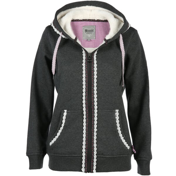 Bild 1 von Damen Trachtensweatjacke mit Kapuze