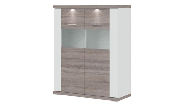 Bild 1 von Primo Highboard   Titan holzfarben Maße (cm): B: 106 H: 131 T: 42 Kommoden & Sideboards