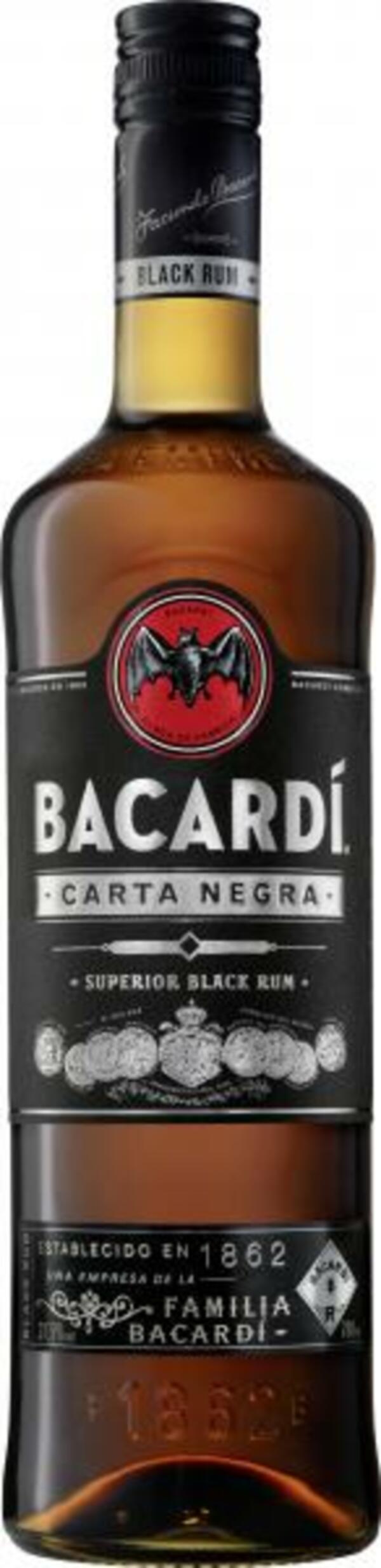 Bild 1 von Bacardi Carta Negra Black Rum