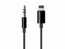 Bild 1 von Apple Lightning Kabel, Lightning auf 3,5 mm Audio, 1,2 m, schwarz