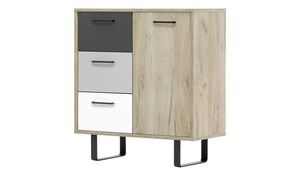 Kommode holzfarben Maße (cm): B: 80 H: 86 T: 35 Kommoden & Sideboards