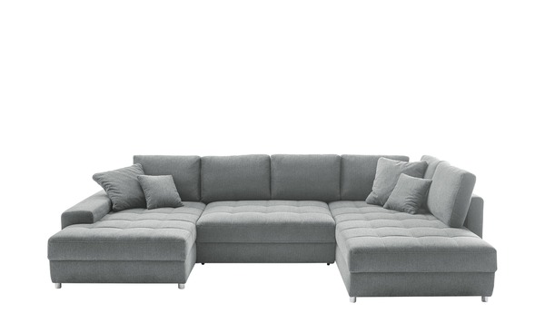 Bild 1 von bobb Wohnlandschaft  Arissa de Luxe grau Maße (cm): B: 353 H: 84 T: 209 Polstermöbel