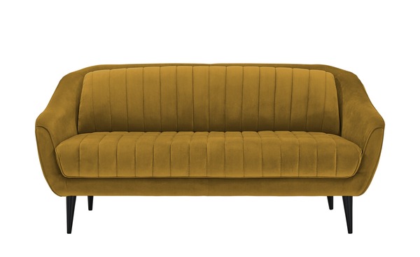 Bild 1 von Sofa  Sophia gelb Maße (cm): B: 190 H: 83 T: 90 Polstermöbel
