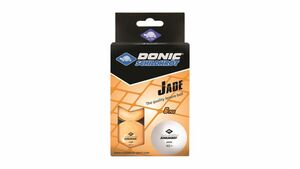 Donic-Schildkröt - Tischtennisball Jade, Poly 40+ Qualität, 6 Stk. im Blister, orange