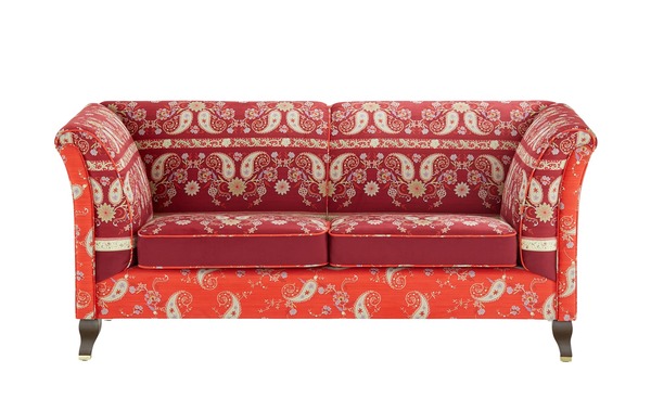 Bild 1 von bassetti by SCHRÖNO Sofa  Ferrara rot Maße (cm): B: 181 H: 82 T: 82 Polstermöbel