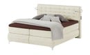 Bild 1 von Gallery M Boxspringbett  Dubai creme Maße (cm): B: 177 H: 124 Betten