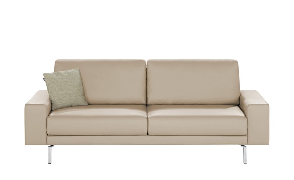 Bild 1 von hülsta Sofa grau Maße (cm): B: 220 H: 85 T: 95 Polstermöbel