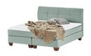 Bild 1 von SKAGEN BEDS Boxspringbett  Vegg blau Maße (cm): B: 185 H: 112,5 Betten