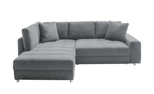 Bild 1 von bobb Ecksofa grau Maße (cm): B: 265 H: 84 T: 209 Polstermöbel