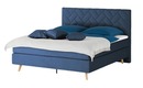 Bild 1 von SKAGEN BEDS Boxspringbett  Weave blau Maße (cm): B: 160 H: 122 Betten