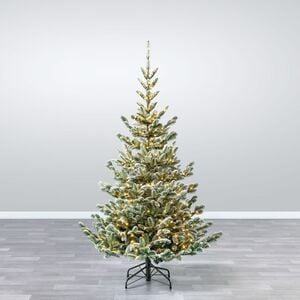 Evergreen Weihnachtsbaum Nobilis Kiefer inkl. Lichterkette 180 cm