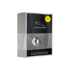 Jaguar Classic Black, EdT 100 ml + Schlüsselanhänger