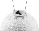 Bild 2 von IDEENWELT Premium-Solar-Lampion 20 cm weiß
