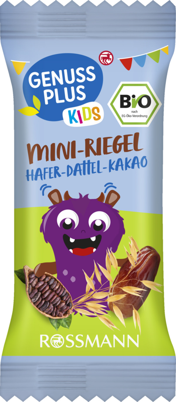 Bild 3 von GENUSS PLUS KIDS Bio Mini-Riegel Mix