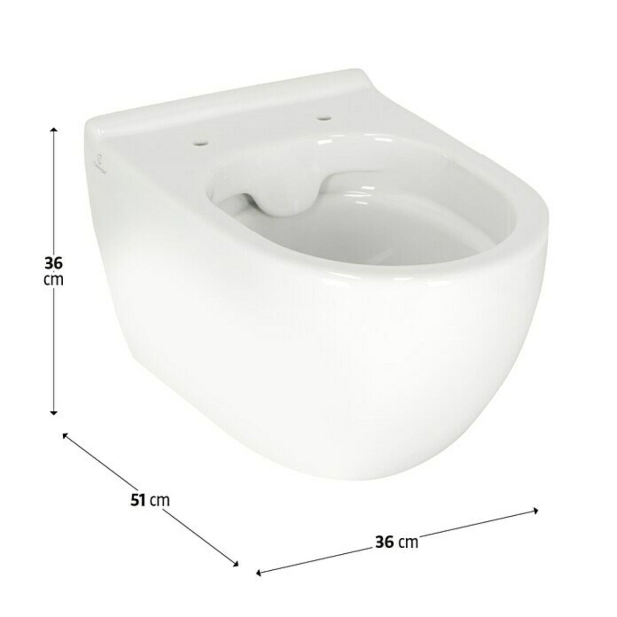 Bild 2 von Camargue San Francisco Spülrandloses Wand-WC