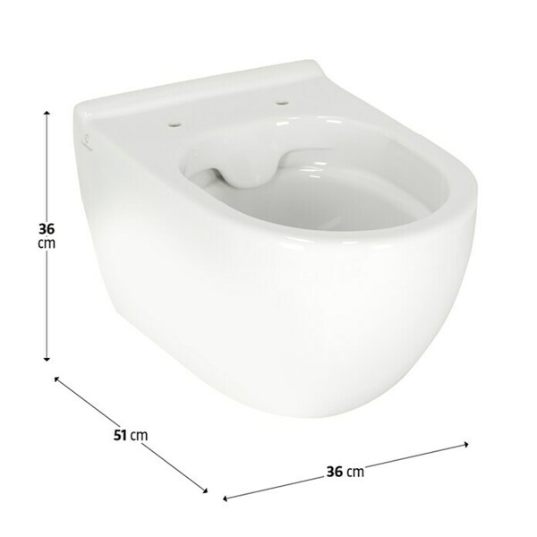 Bild 2 von Camargue San Francisco Spülrandloses Wand-WC