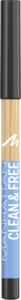Manhattan Clean & Free Eyeliner Pencil 001 Pitch Black