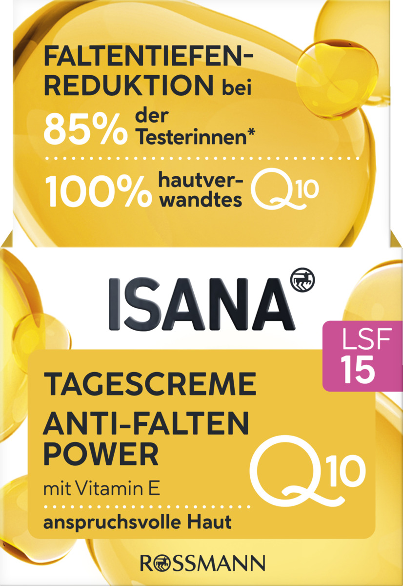 Bild 1 von ISANA Q10 Anti-Falten Tagescreme 4.50 EUR/100 ml