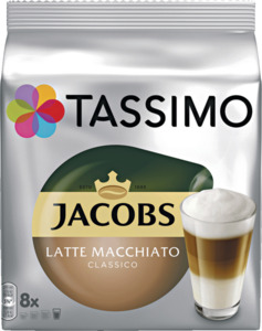 TASSIMO Jacobs Latte Macchiato Classico 18.90 EUR/1 kg