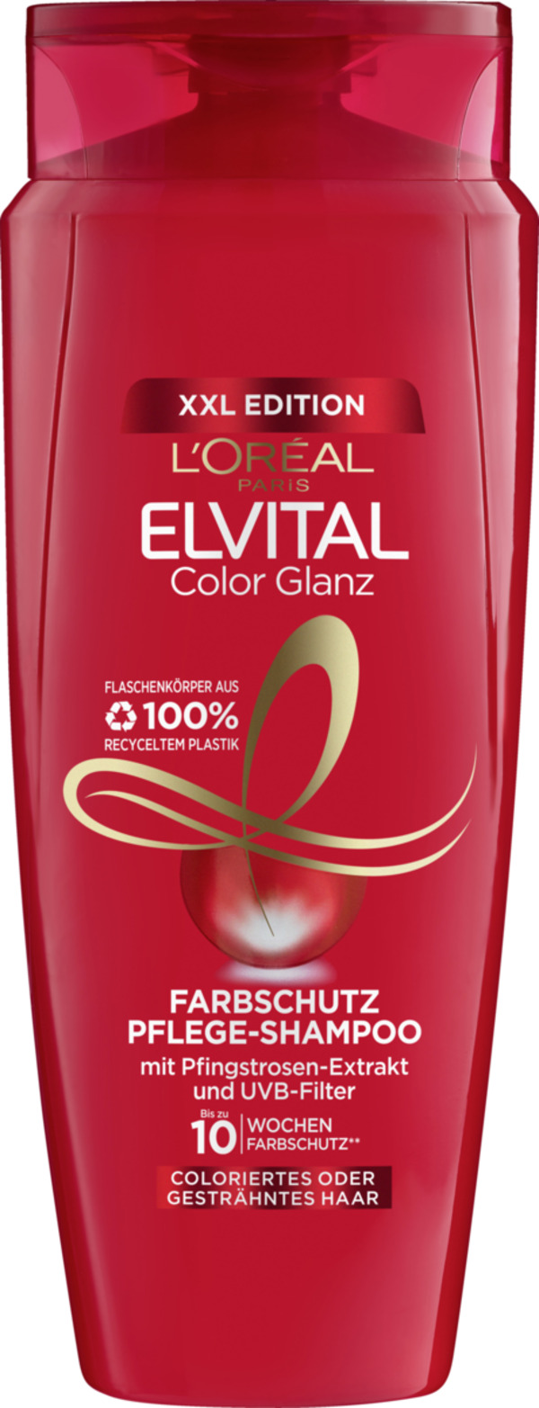 Bild 1 von L’Oréal Paris Elvital Color Glanz Farbschutz Pflege-Shampoo