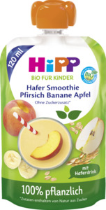 HiPP Bio Hafer Smoothie Pfirsich Banane Apfel