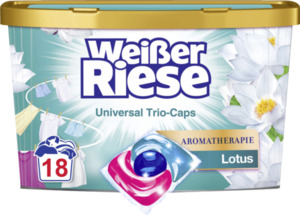 Weißer Riese Universal Trio-Caps Aromatherapie Lotus & Mandelöl 18 WL