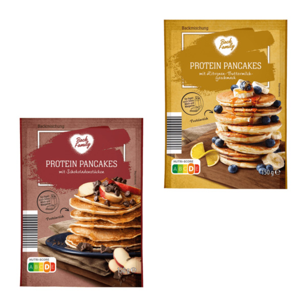 BACK FAMILY Protein-Pancakes von ALDI Nord ansehen!