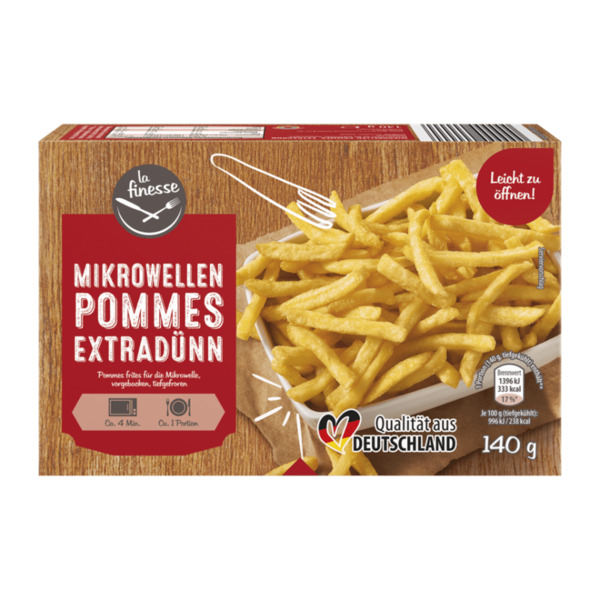 LA FINESSE Mikrowellen Pommes von ALDI Nord ansehen!
